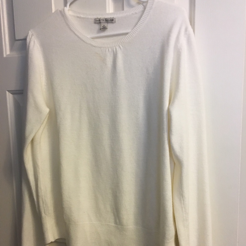 White sweater